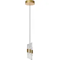 Lucide Lampe pendante de conception Kligande or Ø 13cm