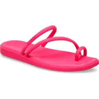 Crocs Miami Toe Loop Slides Rose EU 36-37 Femme