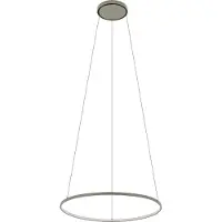 Nowodvorski Lighting Suspension LED CIRCOLO M olive et blanc 21 W, blanc chaud, 660 lm, aluminium, dimensions : 140 x 60 x 60 cm, IP20,