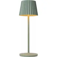 Lucide Justine Rechargeable Outdoor Lampe de Table Green