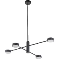 Lyora Lampe suspendue design Orbit 4 lumières