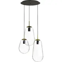 Nowodvorski Lighting Suspension lustre PEAR 7794 acier, noir