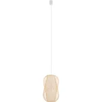 Nowodvorski Lighting Suspension PUKET M bois naturel-blanc 1xE27x25W bambou dim. : 160x26x26 cm IP20 Lighting
