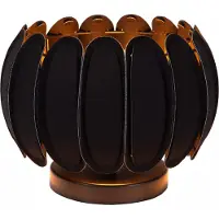 Lucide Lampe de table noire moderne « Fleur » E27 Spencer