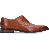 Manfield Chaussure à lacets cognac