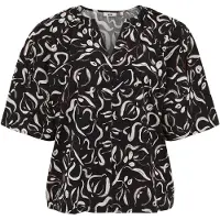 We fashion Chemisier marron / noir / blanc