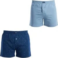 Abanderado As00100.1to Boxers 2 Units Bleu L Homme