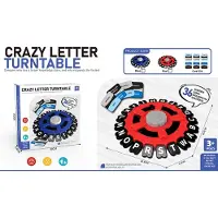 Halay Jeu de lettres - Basta : jeu de lettres avec roue alphabétique - Jeu créatif pour les prénoms, les pays et les animaux