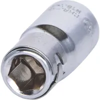 Ks Tools Douille d'adaptation 1/4" CHROMEplus pour embouts 1/4" avec bague de serrage - 918.1422