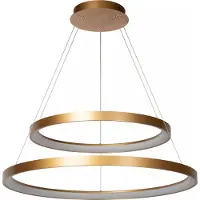 Lucide Vidal Suspension Matt Gold | Brass | 1x92W 2700K