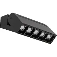 Lyora Spot LED FOCUS noir 10 W, blanc neutre, 600 lm, aluminium, dimensions : 9,5 x 13,8 x 4,2 cm, IP20, Nowodvorski Lighting