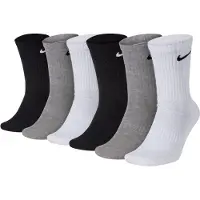 Nike Chaussettes de sport gris chiné / noir / blanc
