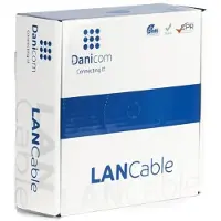 Dsit CAT6 U/UTP 50m câble sur bobine flexible gris CCA (DC-UTP6CCA50-GRY)