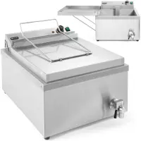 Super Merchant Friteuse Donut 3000W, Friteuse, Argent