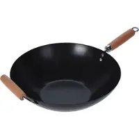 Northio Wok en acier au carbone, Ø 35 cm