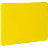 Hendi Planche à découper HACCP 600x400,, Jaune, 600x400x(H)15mm, Planche à découper, Jaune