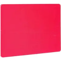 Super Merchant Planche à découper HACCP 600x400,, Rouge, 600x400x(H)15mm, Planche à découper, Rouge