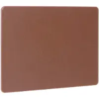 Hendi Planche à découper HACCP 600x400,, Brun, 600x400x(H)15mm, Planche à découper, Marron