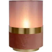 Lucide Extravaganza Tusse Lampe de Table Pink | Ø 15 cm