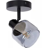 Lucide Lampe murale et de plafond noire BJORN 1xE14 40 W
