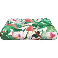 vidaXL Coussin De Palette Multicolore 50x50x12 Cm Tissu