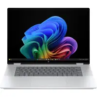 HP OmniBook X Flip 16" Next Gen AI PC portable 2-en-1 - 16-as0002nb - Glacier Silver - OLED QHD - Clavier Azerty avec rétroéclairage