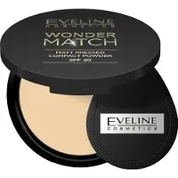 Eveline Cosmetics Wonder Match poudre compacte SPF 30 teinte 02 8 g