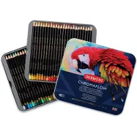 Derwent Crayons de couleur Chromaflow, multicolores, 3,5 mm, 48 pièces (48x)