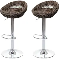 Mendler Tabouret de bar -G26 (lot de 2)