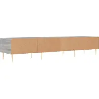 vidaXL Armoire TV Gris Sonoma 150x36x30 cm Bois composite