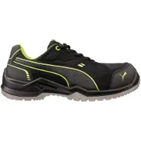 Puma Chaussure de sécurité Fuse TC Green Low taille 43 noir / vert - 64.421.0-43