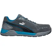 Puma Chaussures de sécurité Airtwist Grey Low conformes à la norme EN ISO 20345:2011 S3 ESD HRO SRC gris Taille 42