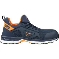 Puma Chaussures de sécurité Chase blue/orange low S1PS conformes à la norme EN ISO 20345:2022 S1PS ESD FO HRO SR bleu taille 41