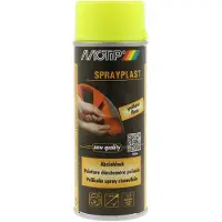 Motip Peinture Elastomere Pelable Jaune Fluo 400ml Spray Plast
