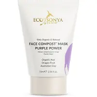 Eco By Sonya Masque de compostage pour le visage Purple Power