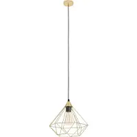Eglo Lampe suspendue dorée Tarbes Ø 32,5 cm