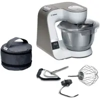 Bosch Robot multifonction MUM5XW00 Série 4 3.9 L 1000 W Blanc/Champagne