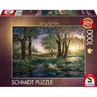 Schmidt Spiele Puzzle Magie de l'Étang au Matin - 1000 pièces