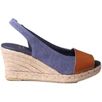 Toni pons Marina Esparto Wedge Sandals Bleu EU 42 Femme