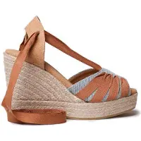 Toni pons Pals-cc Esparto Wedge Sandals Marron EU 42 Femme