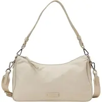 Marc O'Polo sac à épaule bandoulière sac à épaule Anisa Crossbody Bag Grey Silk écru