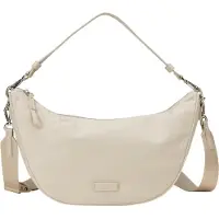 Marc O'Polo sac à épaule bandoulière sac à épaule Elina Crossbody Bag Grey Silk écru