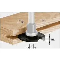 Festool 491058 - Disque à rainurer à plaquettes HW D40x3,5