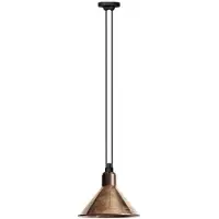 Lampe Gras Suspension , Cuivré, Salon / séjour, Métal