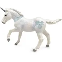 Collecta Poulain licorne Figure mythologique Poulain licorne Figure de conte de fées