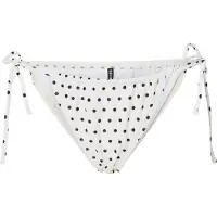 Pieces Bas de bikini 'PCBaomi' noir / blanc