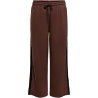 ONLY Pantalon 'CARLeah' brun foncé