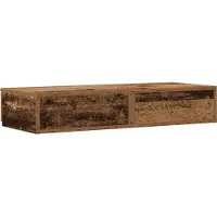 vidaXL Tiroirs de lit avec tiroir Bois ancien 100 x 36.5 x 16.5 cm