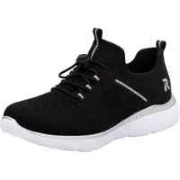 Rieker Baskets basses 'M5065' noir / blanc