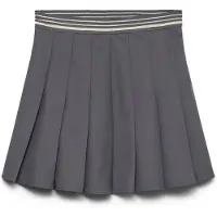 Vero Moda Jupe 'VMELISA' gris / blanc